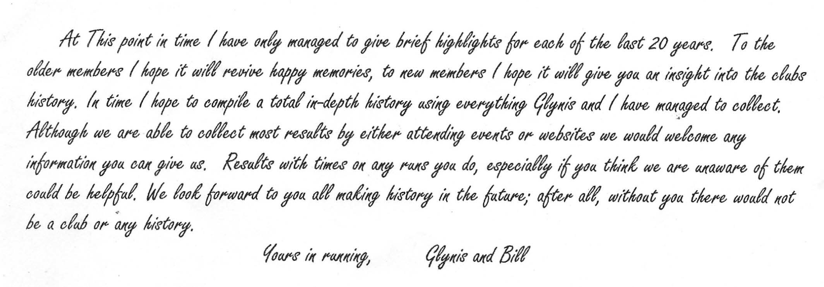 20th Anniversary Message