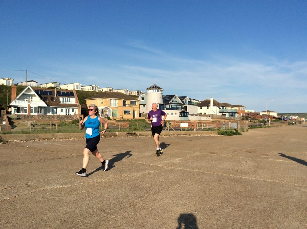 Summer Solstice Runners at finish line