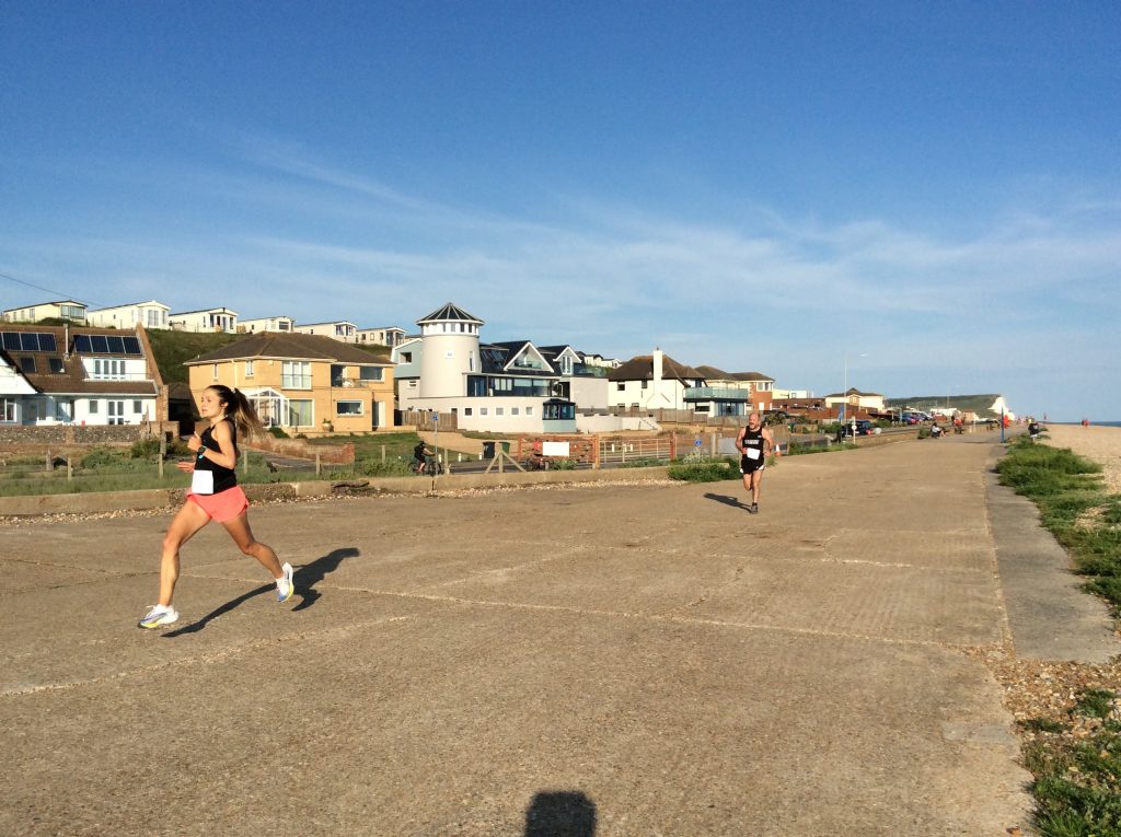 Summer Solstice Runners at finish line