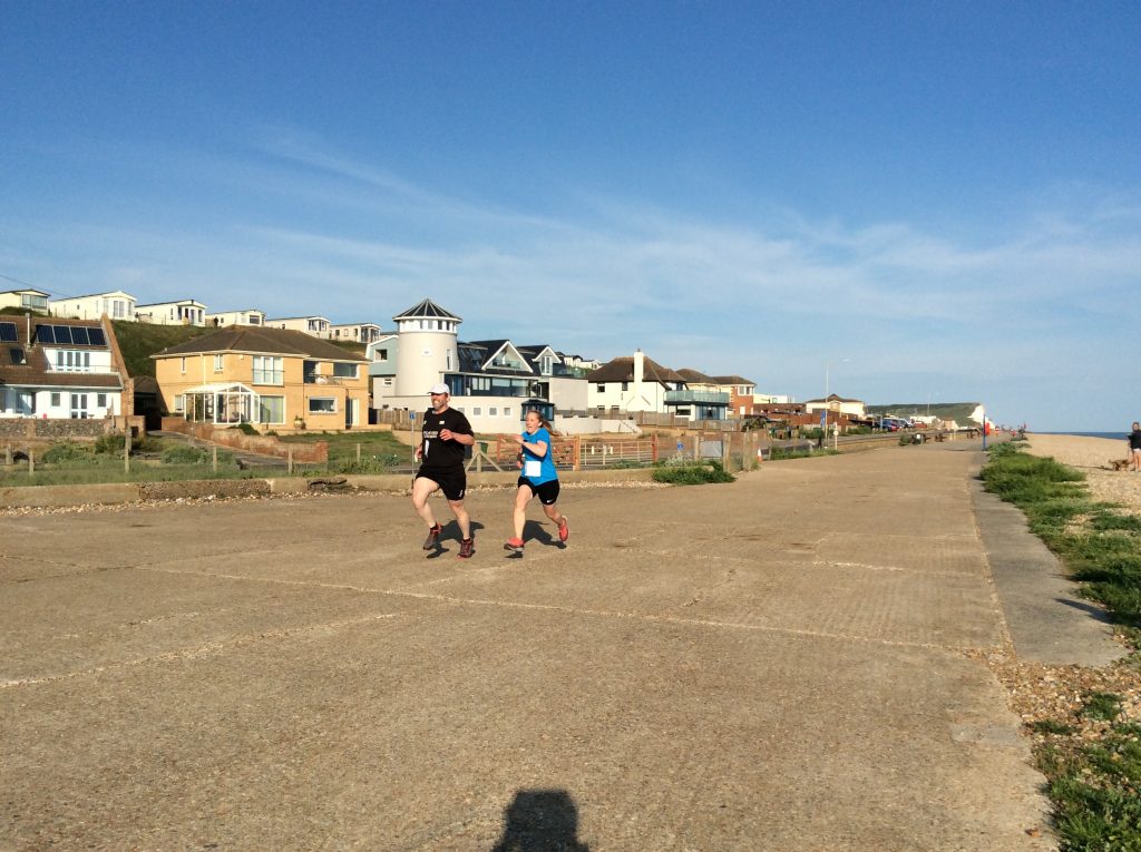 Summer Solstice Runners at finish line