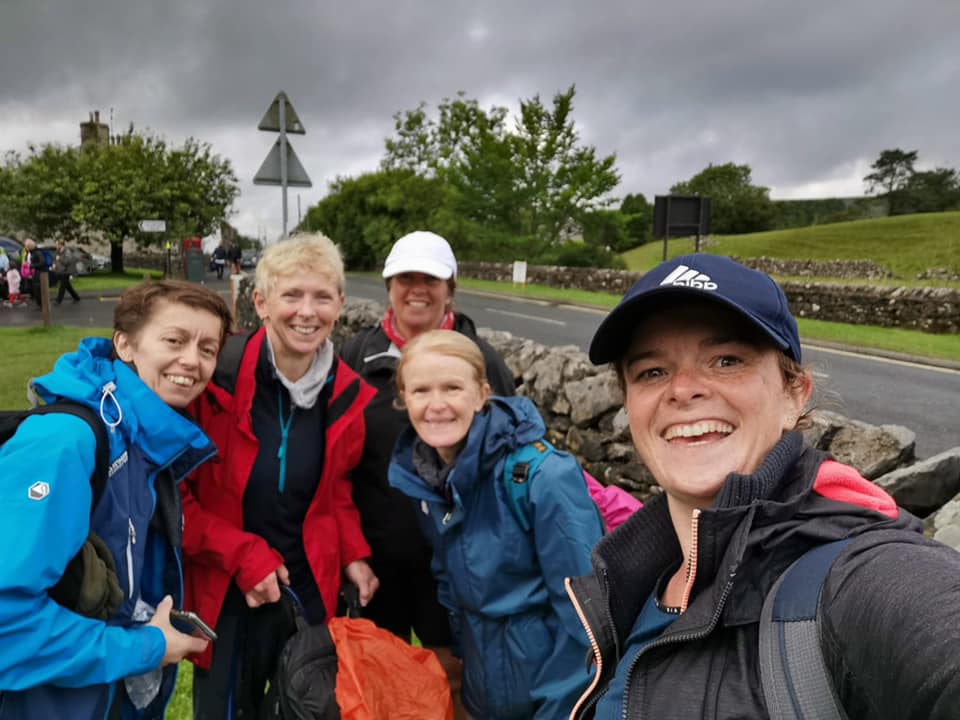 Yorkshire 3 Peaks Challenge Striders group photo