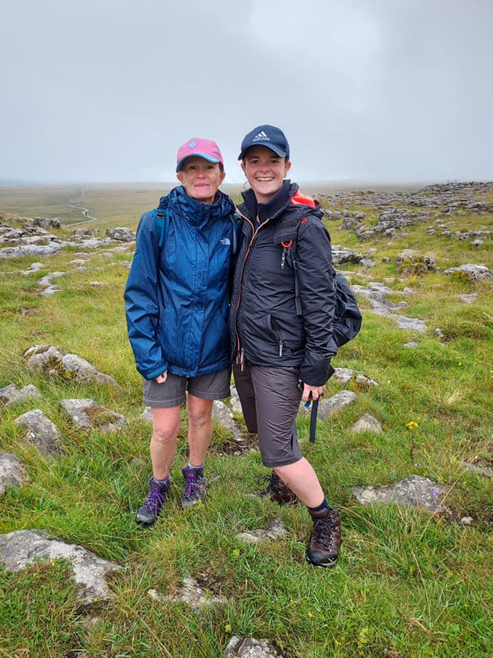 Yorkshire 3 Peaks Challenge Striders posing