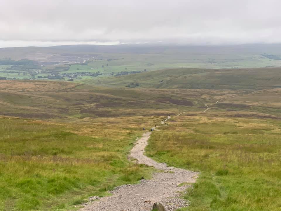 Yorkshire 3 Peaks Challenge landscape view